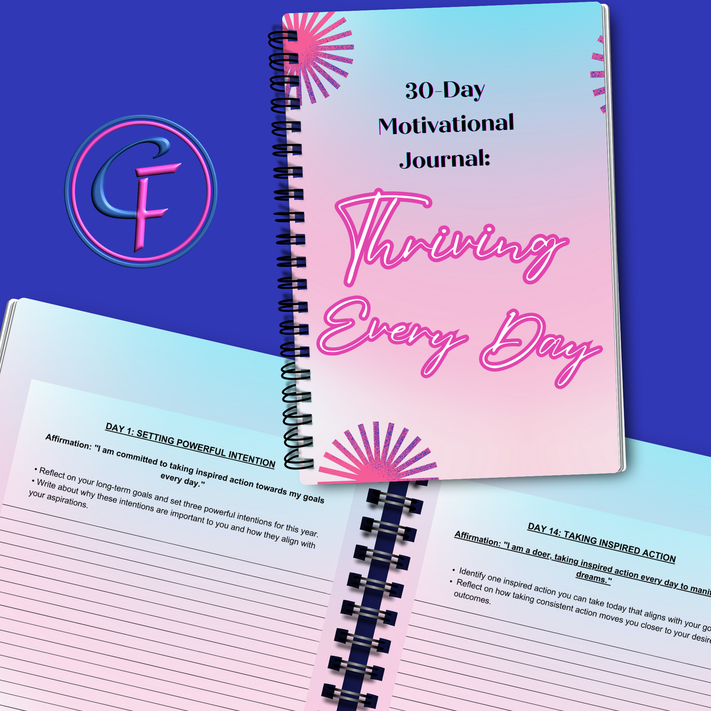 30 Day Motivational Journal PDF Ebook