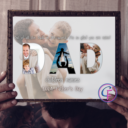Editable 13 Father's Day Template Bundle for Canva