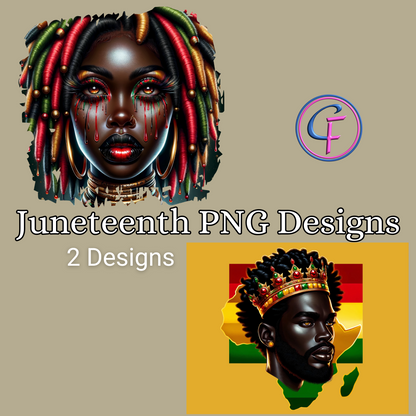 Juneteenth 2 PNG Designs