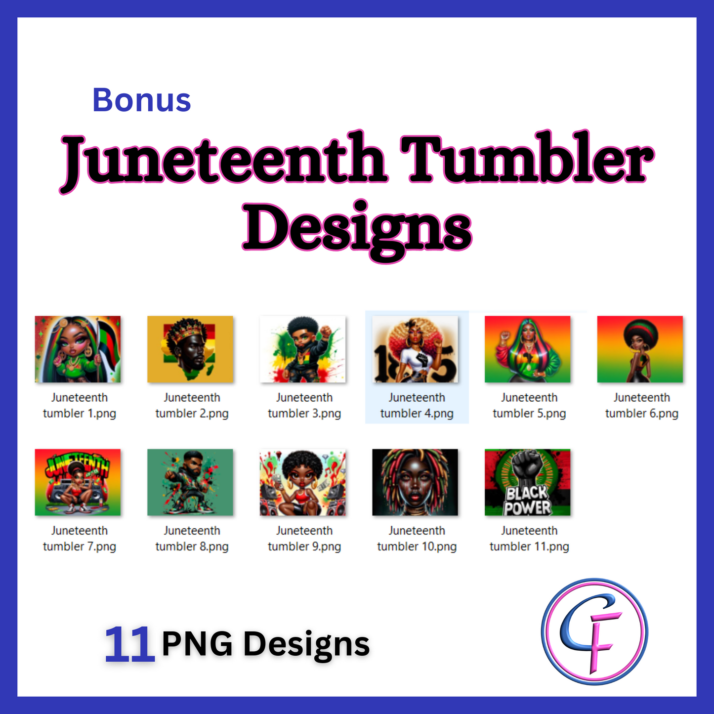 Juneteenth Bundle (35+) PNG Designs