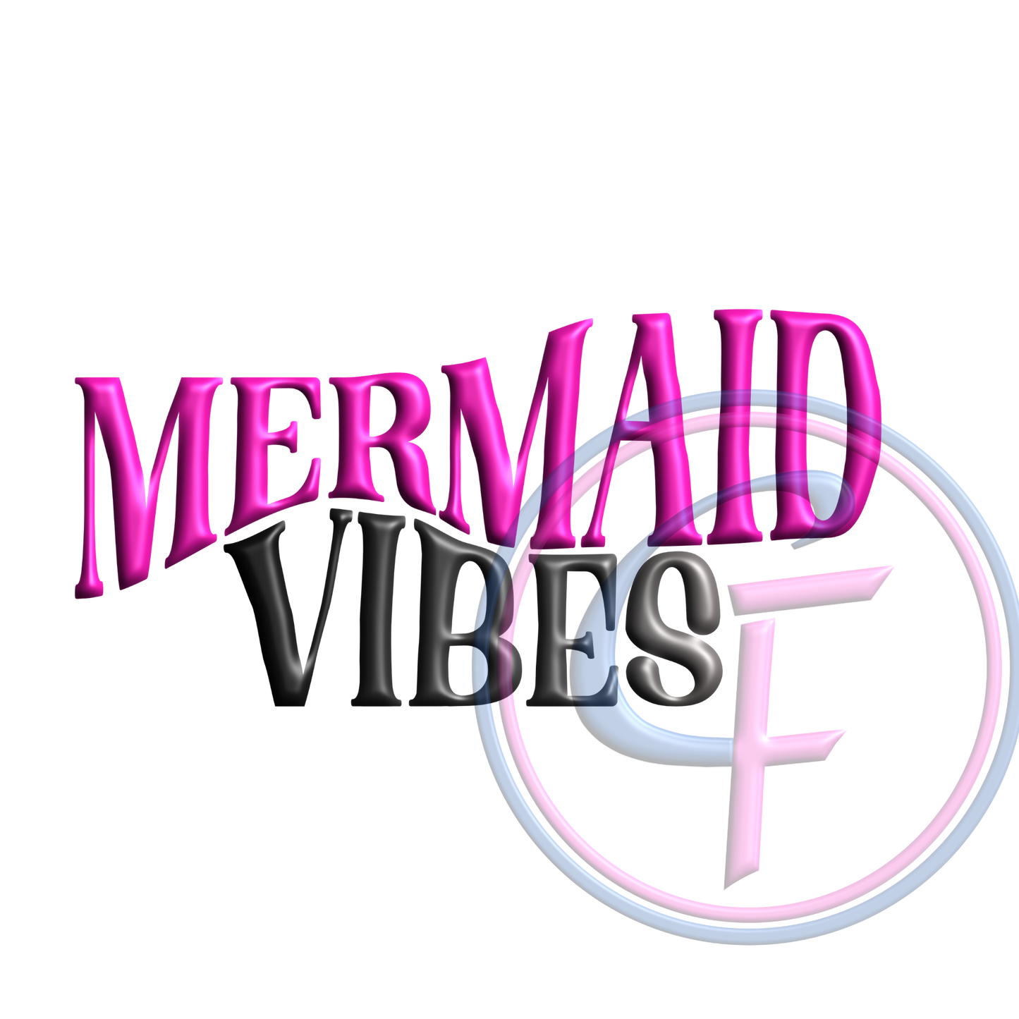 Mermaid Vibes PNG Design
