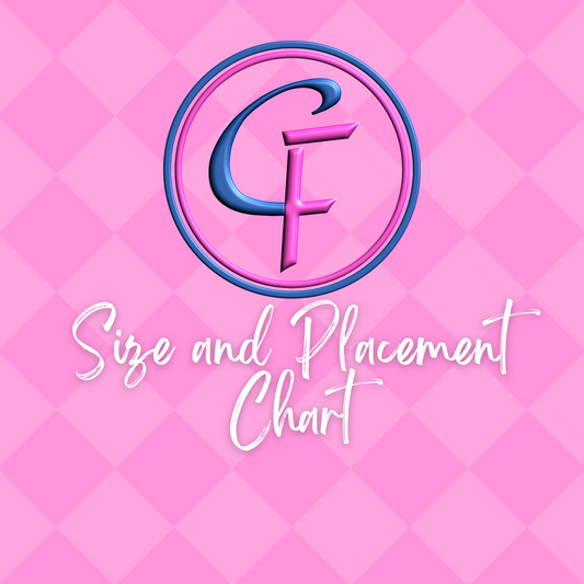 Size & Placement Chart PDF