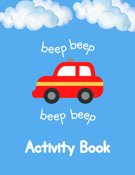 Learning Activity Cars eBook