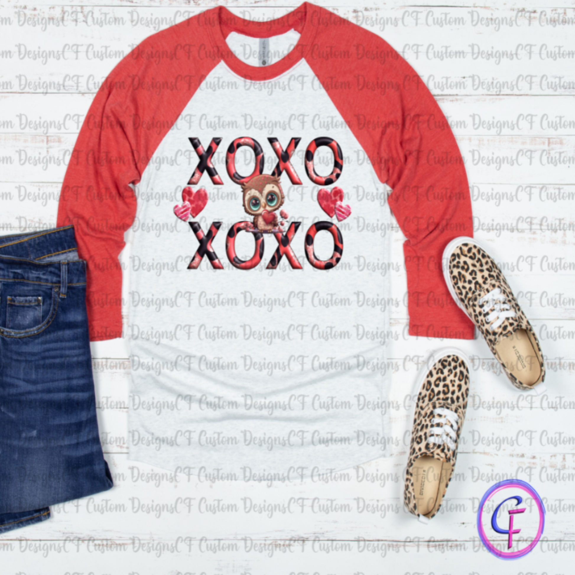 xoxo owl PNG design