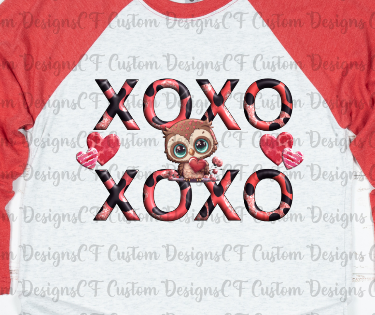 xoxo owl PNG design